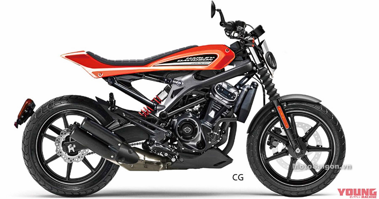Rò rỉ hình ảnh Harley-Davidson XR250 và 250 Custom hoàn toàn mới sắp trình làng