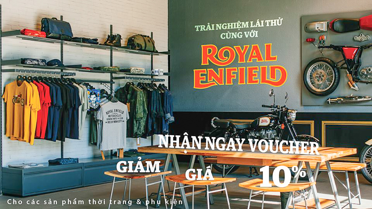 Lái thử xe và Cafe cuối tuần cùng Royal Enfield tại Khu Sala, Quận 2 Lái thử xe và Cafe cuối tuần cùng Royal Enfield tại Khu Sala, Quận 2