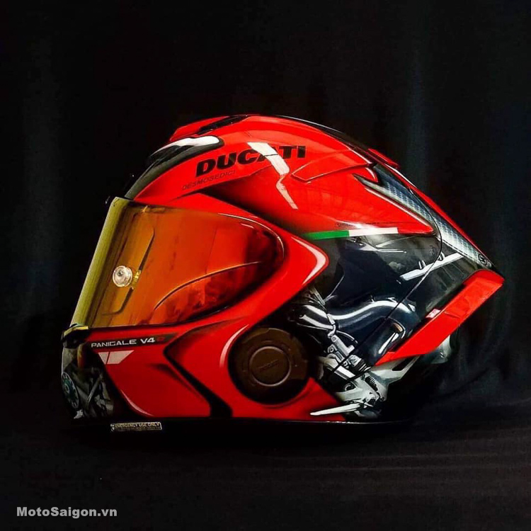 Nón bảo hiểm thiết kế dành riêng cho Ducati Panigale V4 Nón bảo hiểm thiết kế dành riêng cho Ducati Panigale V4