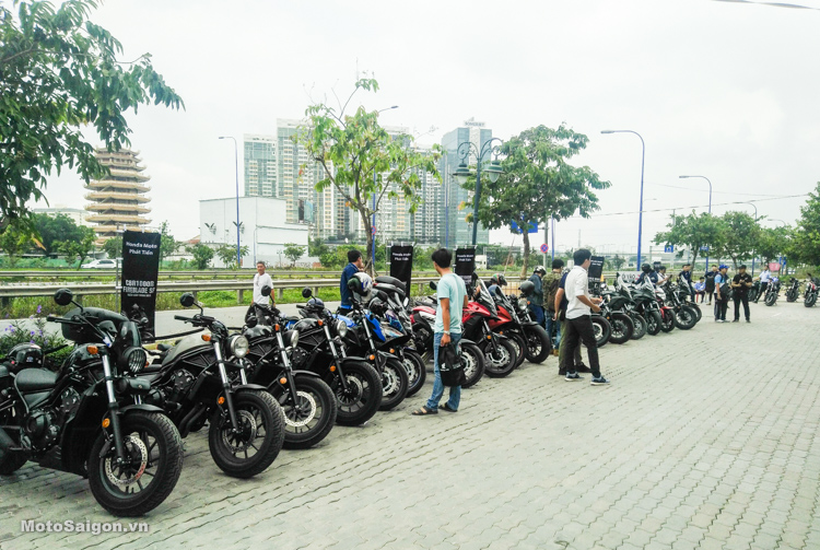 Gần 200 xe Moto Honda chuẩn bị Tour Biker Day tại Phan Thiết