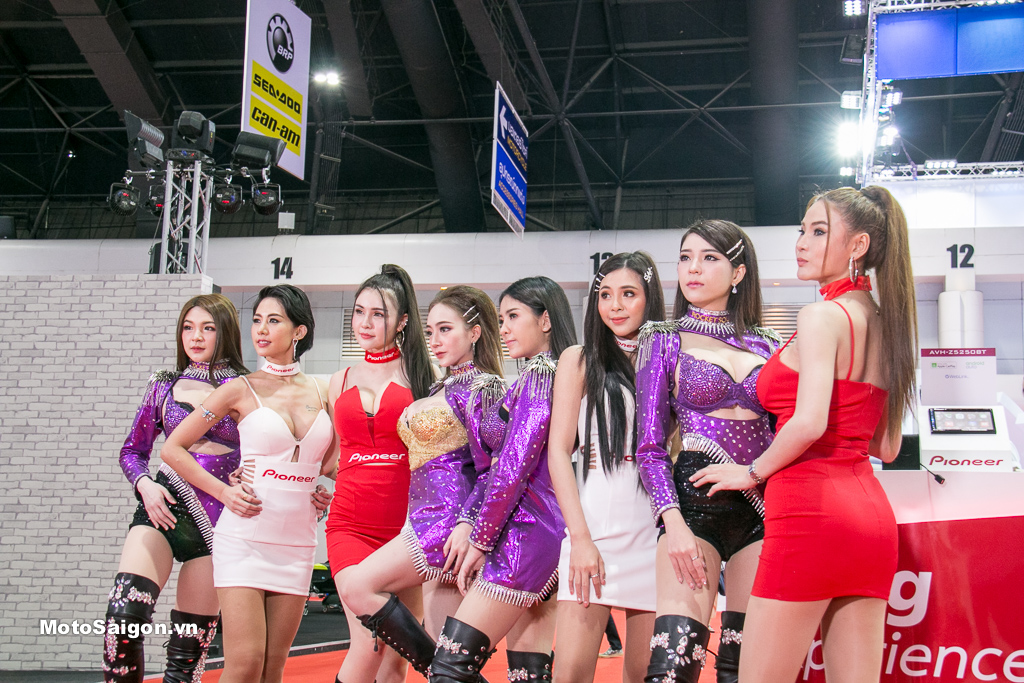 Ngắm dàn Người mẫu xinh đẹp tại Triển lãm Bangkok Motor Show 2019