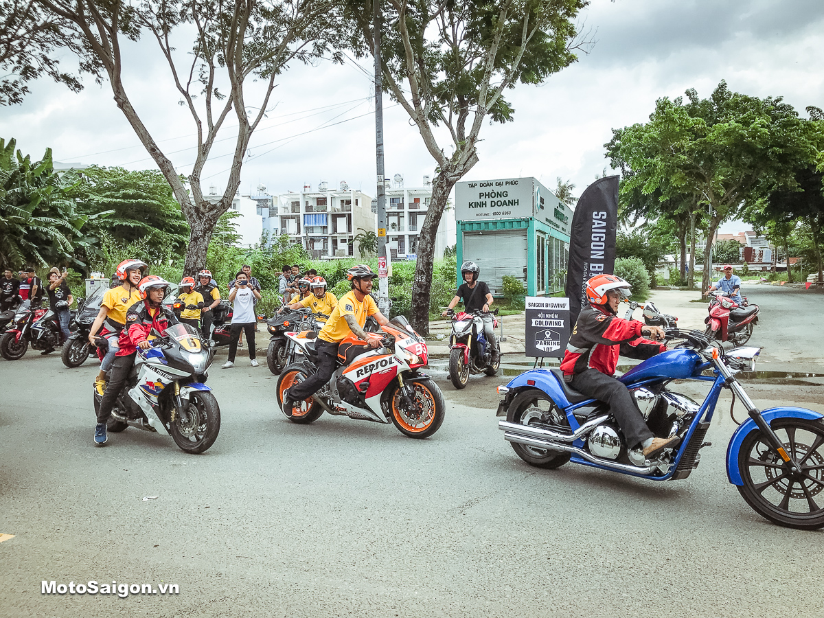 Lễ ra mắt Saigon BigWing: Cộng đồng đam mê xe moto Honda - Motosaigon