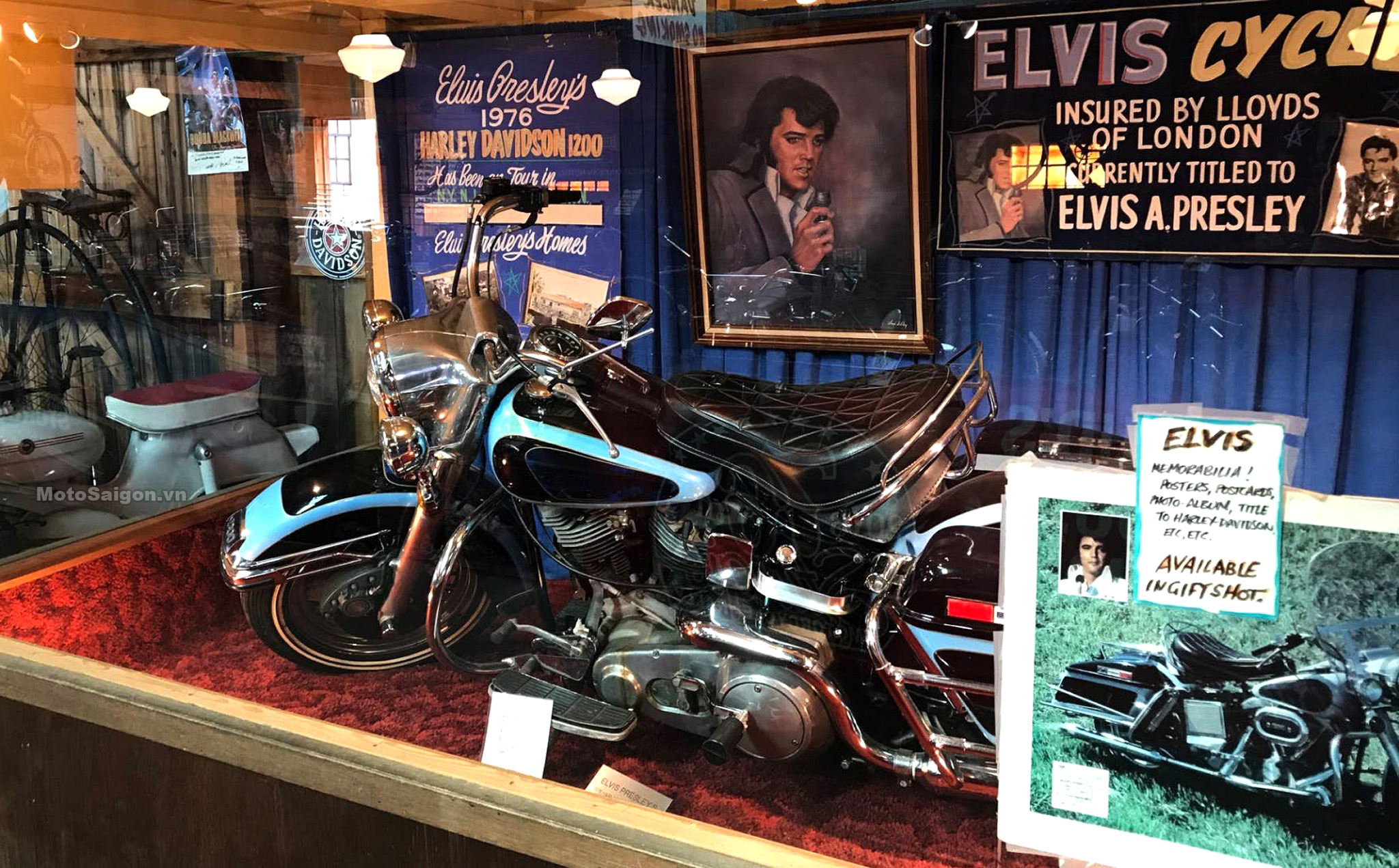 Moto của Elvis Presley: Harley-Davidson Electra Glide 1976 có giá bán 18 tỷ đồng?
