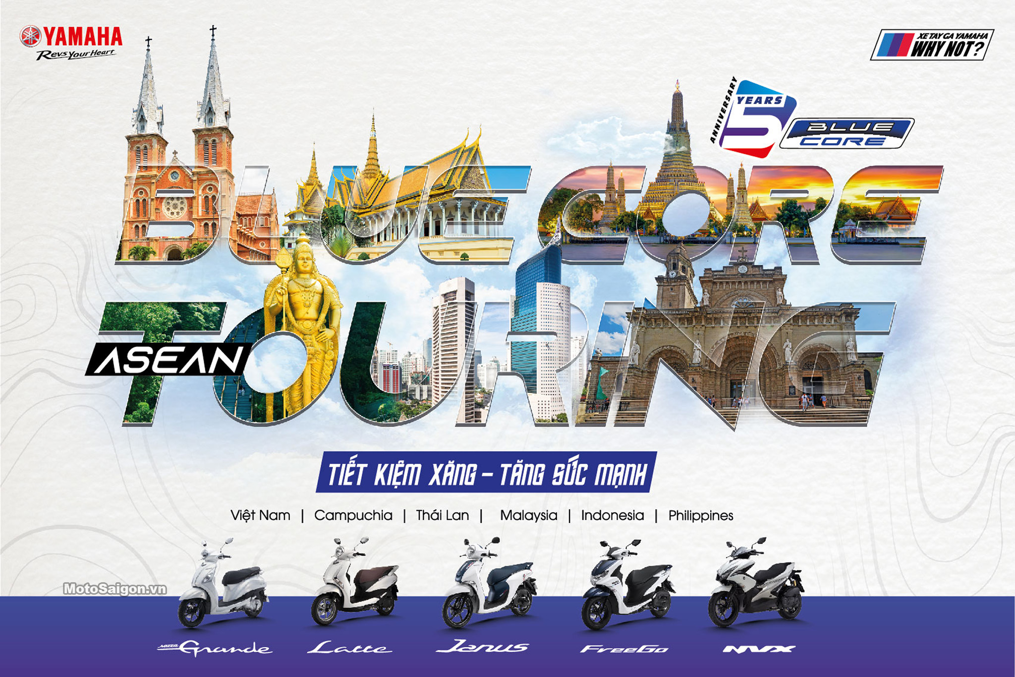 Lễ kỷ niệm 5 năm động cơ Blue-Core và Hành trình Asean Blue-Core Touring