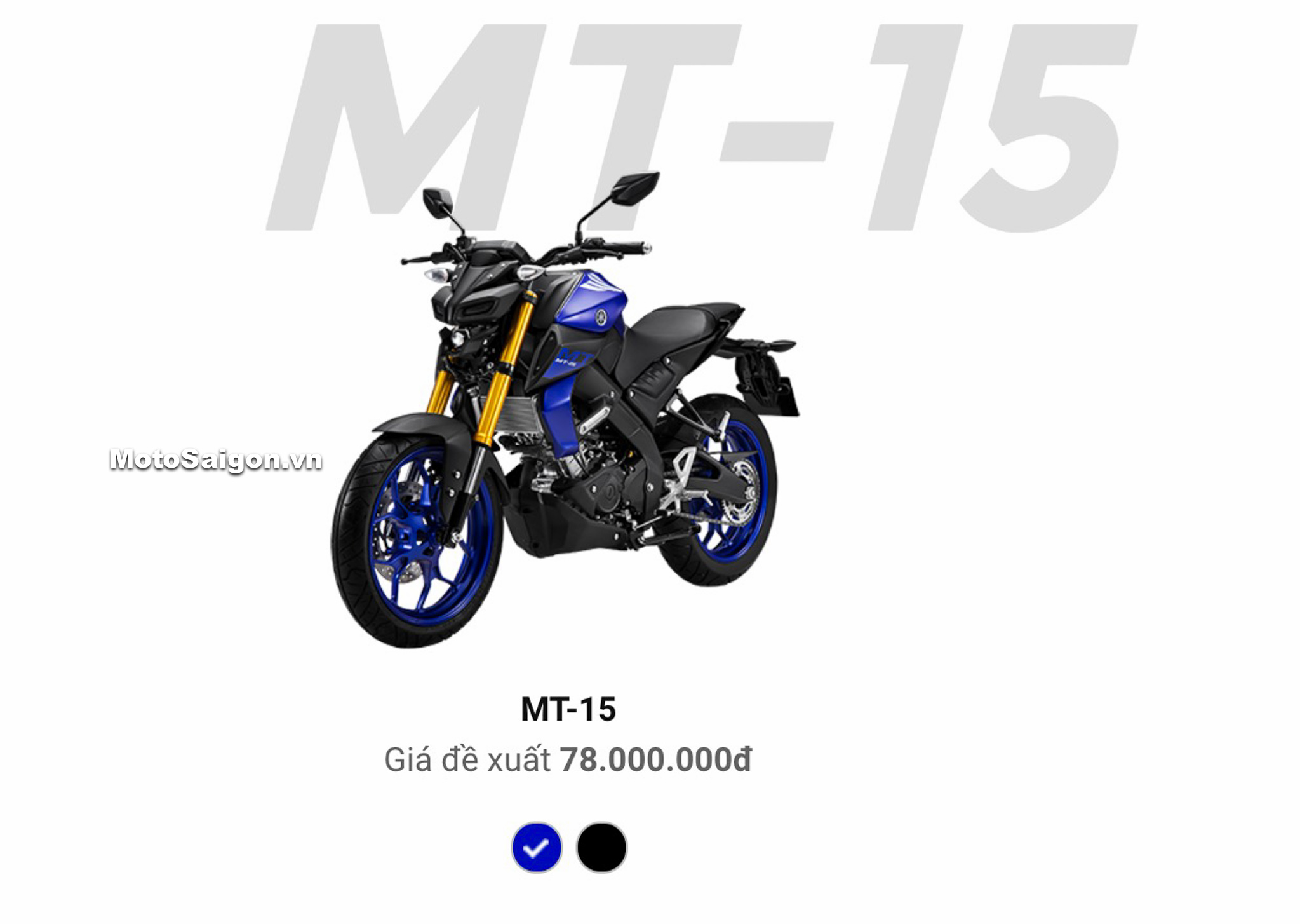Giá xe MT15  Xe Moto Yamaha MT15 2022 mới nhất