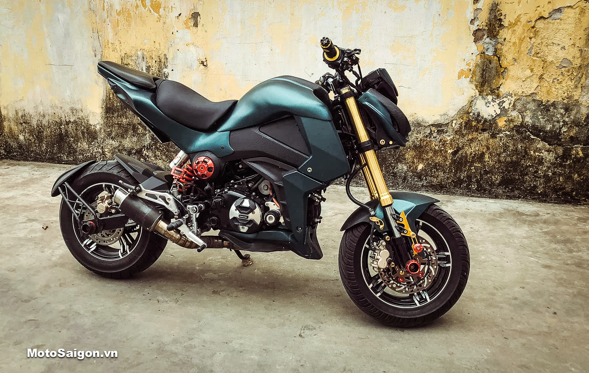 Xe máy Ducati Mini Monster kiểu dáng đẹp hơn Honda MSX125 LH  0979662288  YouTube