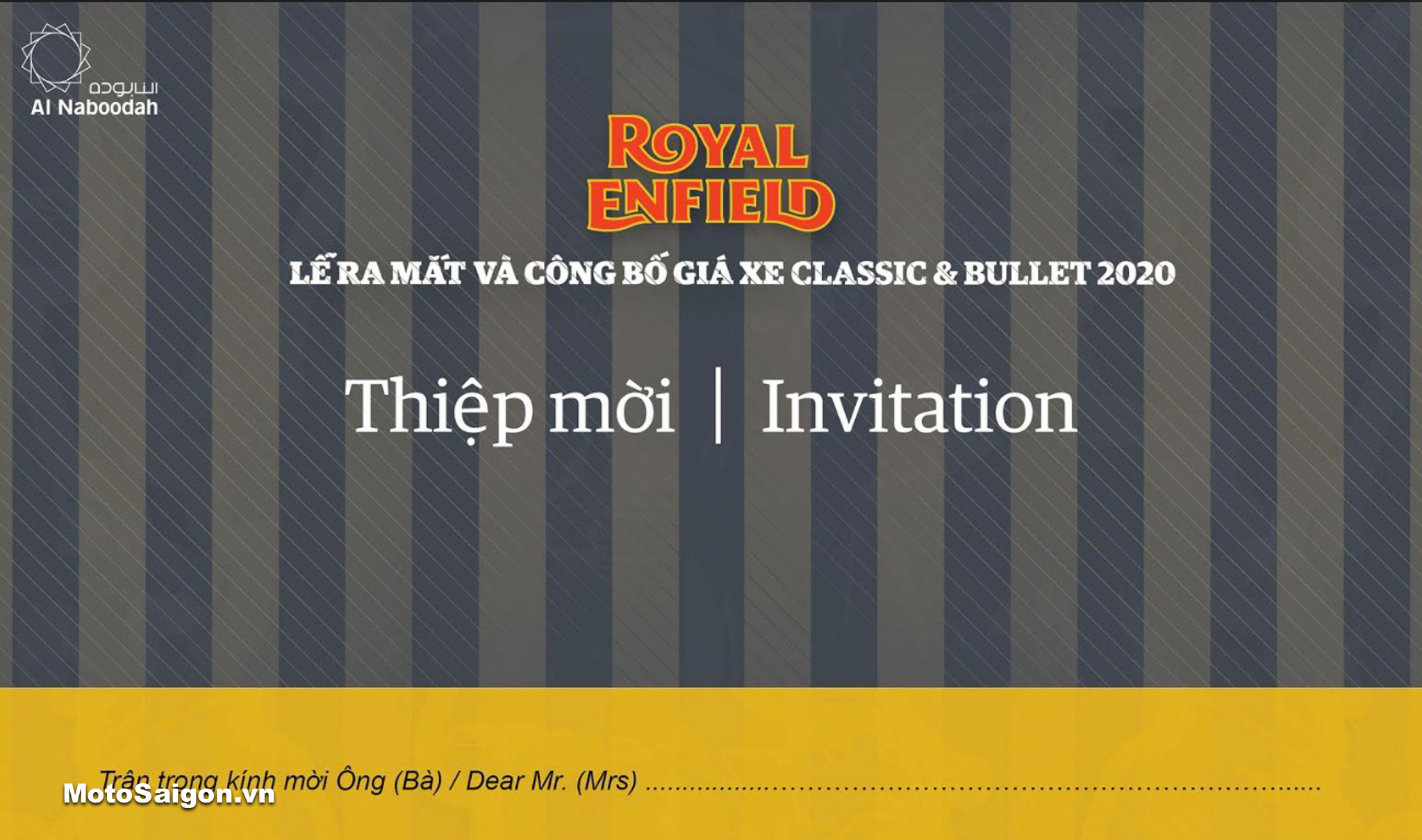 Royal Enfield Việt Nam chuẩn bị ra mắt xe mới kèm giá bán 2020