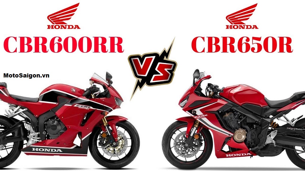 Honda CBR600RR vs CBR650RR