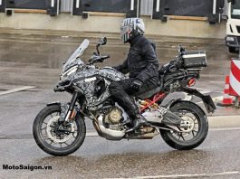 Hình ảnh Multistrada V4 trước đó vào hồi tháng 3