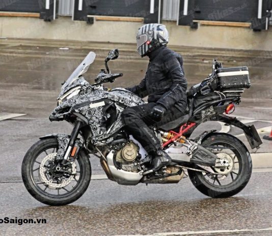 Hình ảnh Multistrada V4 trước đó vào hồi tháng 3