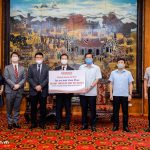 HVN ủng hộ phòng chống dịch COVID-19 tại tỉnh Vĩnh Phúc