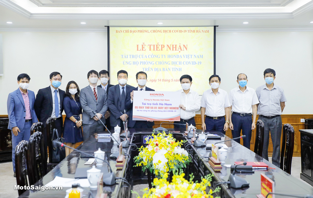 HVN ủng hộ phòng chống dịch COVID-19 tại tỉnh Hà Nam