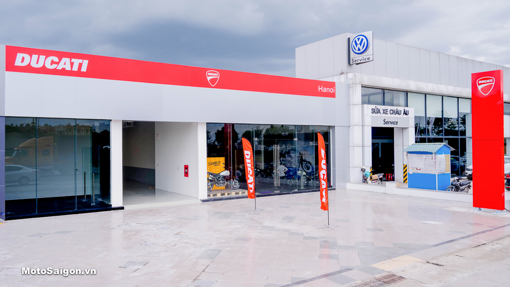 Ducati Hà Nội khai trương showroom trưng bày và xưởng dịch vụ mới