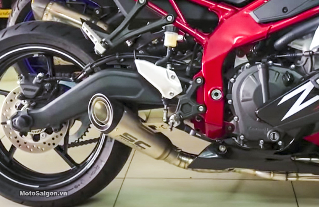 Tổng hợp âm thanh pô đồ chơi trên Ninja ZX-25R giá bán 189 triệu