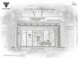 Showroom Triumph East Saigon khu Sala Tp Thủ Đức, TPHCM