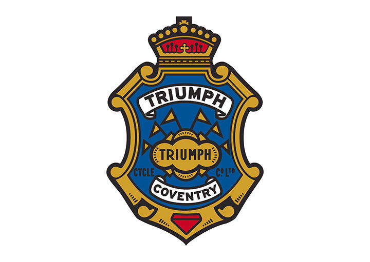 Lịch sử phát triển logo hãng xe Triumph. MotoSaigon.vn
