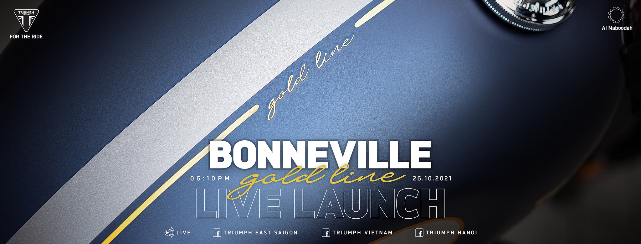 Triumph ra mắt Bonneville Gold Line thế hệ mới