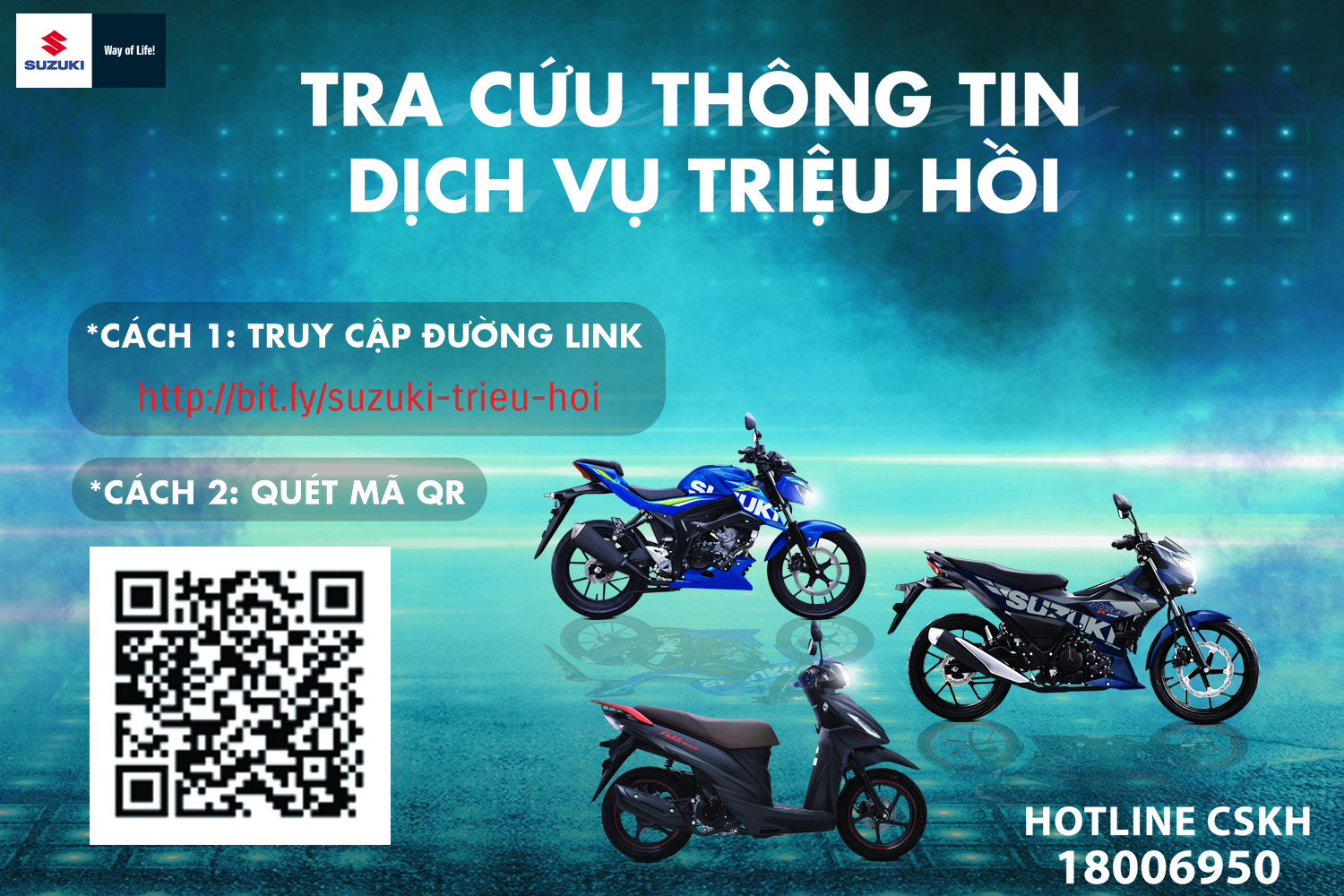 Hướng dẫn tra cứu xe Suzuki thuộc diện triệu hồi tại Việt Nam - Motosaigon.vn