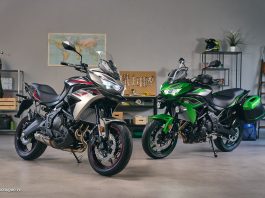 Kawasaki Versys 650 2022 với ngoại hình mới đã có giá bán