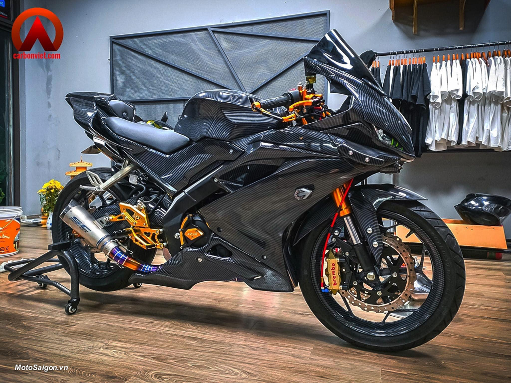Yamaha R15 v3 độ bodykit R1M giá bán 10 triệu đồng  Motosaigon