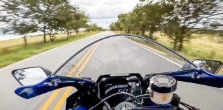 Yamaha R7 thử tốc độ tối đa maxspeed trên đường phố