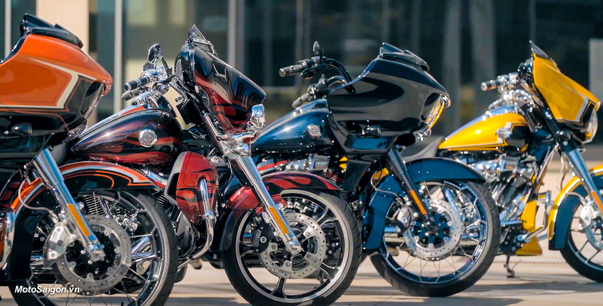 Harley-Davidson ra mắt loạt xe mới 2022: Low Rider ST, Street Glide ST, Road Glide ST, CVO