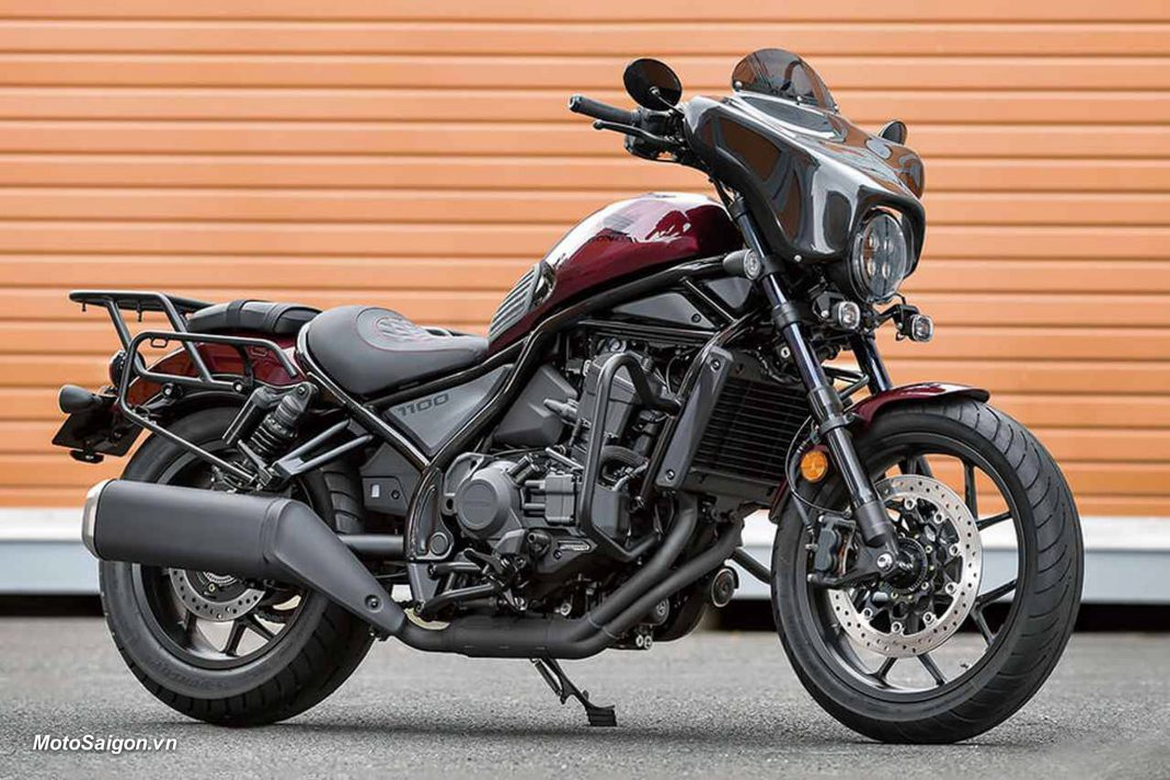 Honda Rebel 1100 DCT độ Touring với loạt phụ kiện đáng giá Motosaigon