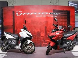 Vario 160 trang bị động cơ Honda eSP+ kết hợp ABS đã chính thức ra mắt