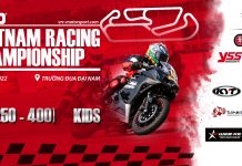 DID Vietnam Racing Championship - VRC 2022: Giải đua xe mô tô pkl 250cc 400cc chặng 2 sắp diễn ra