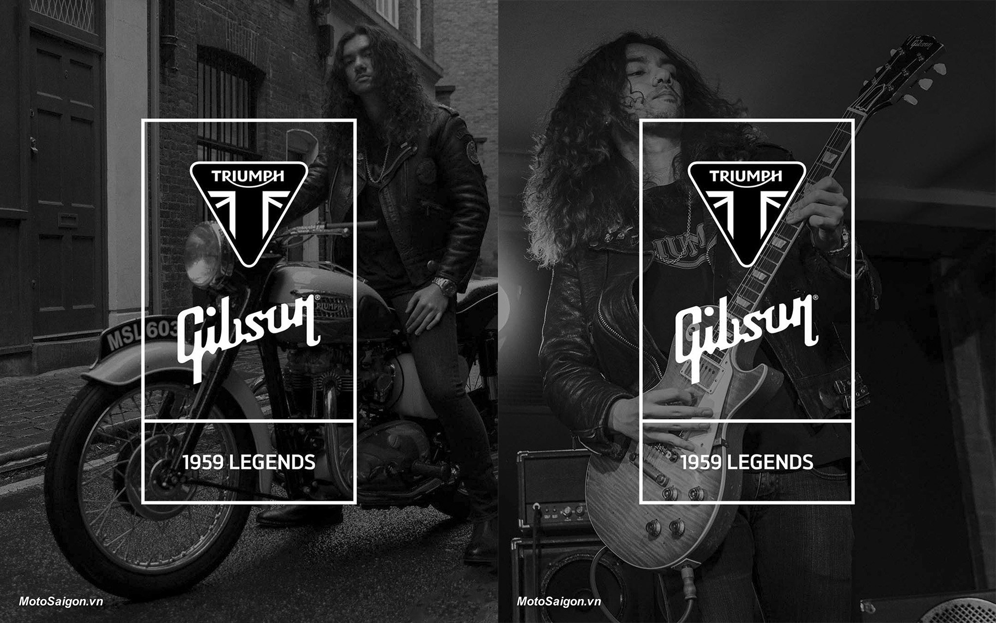 Triumph hợp tác cùng Gibson Guitars trong dự án đón chào đón sự kiện Distinguished Gentleman’s Ride 2022