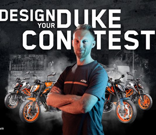 KTM tặng xe 01 chiếc DUKE 2022 cho giải cao nhất tại Cuộc thi thiết kế tem xe