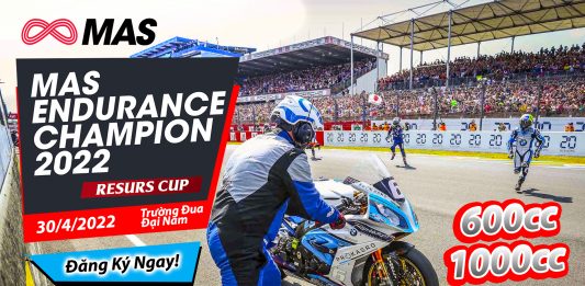 RESURS CUP - MAS Endurance Champion 2022 - Đăng ký tham gia giải đua xe tiếp sức moto pkl