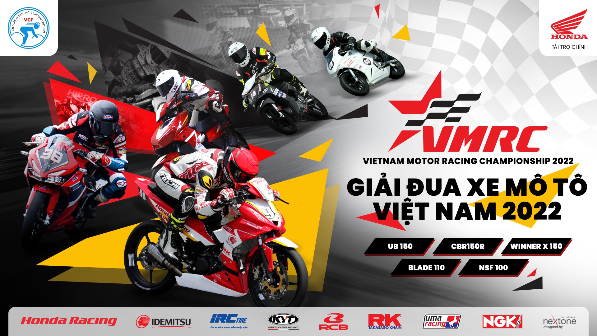 VMRC 2022 - Giải đua xe mô tô Việt Nam đã quay trở lại có thêm hệ CBR150R