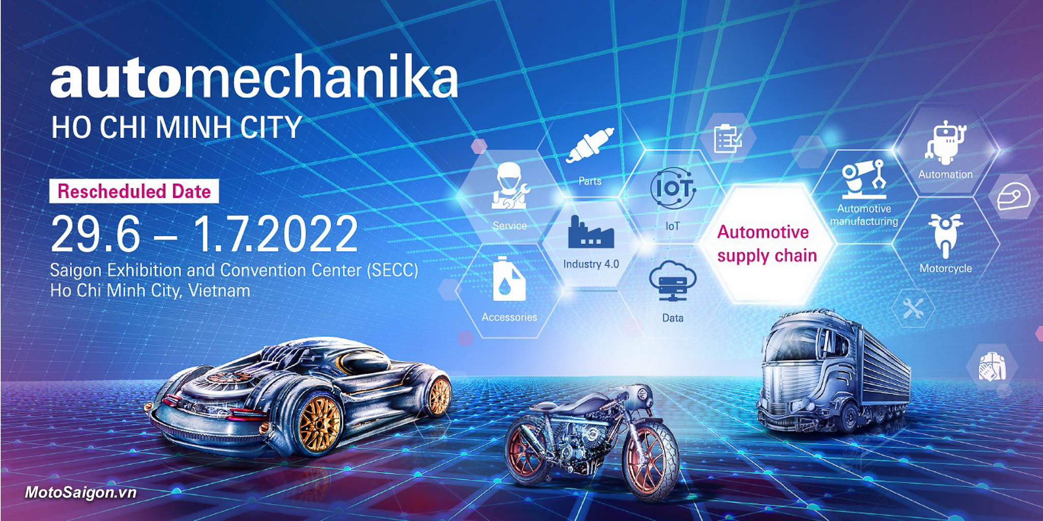 Triển lãm công nghiệp ô tô - Automechanika Hochiminh 2022 đã trở lại