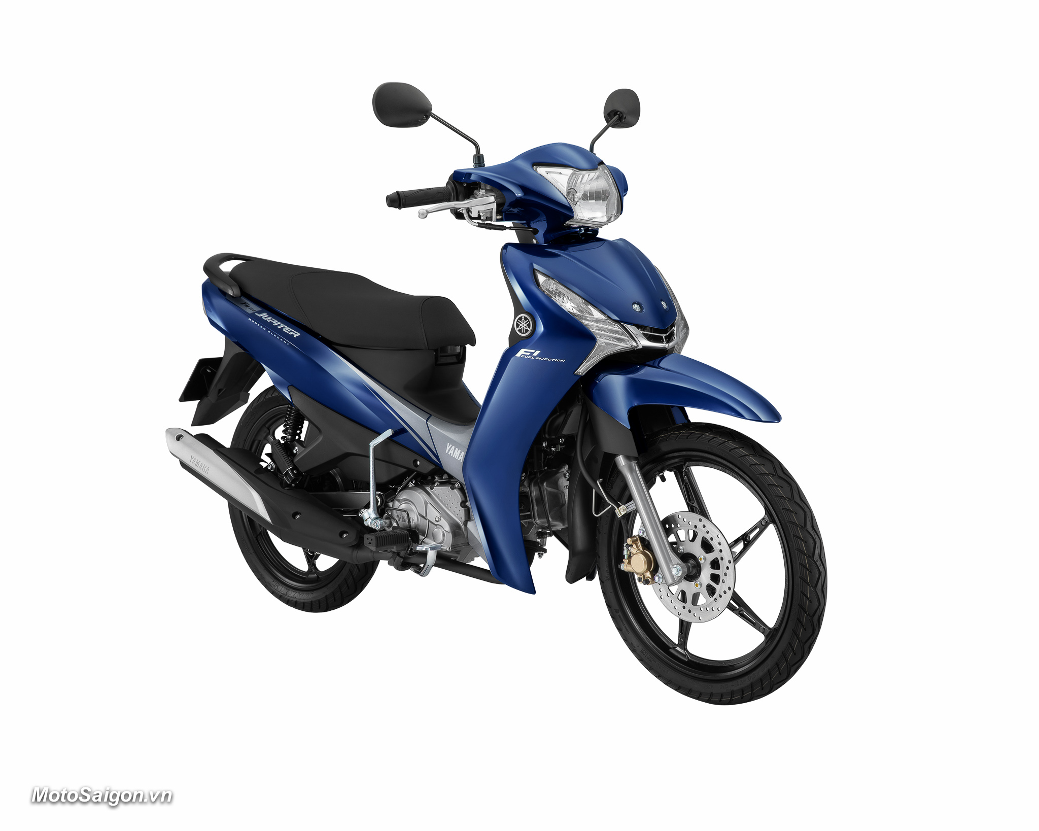 Yamaha Jupiter Finn 2022 phiên bản tiêu chuẩn màu xanh xám