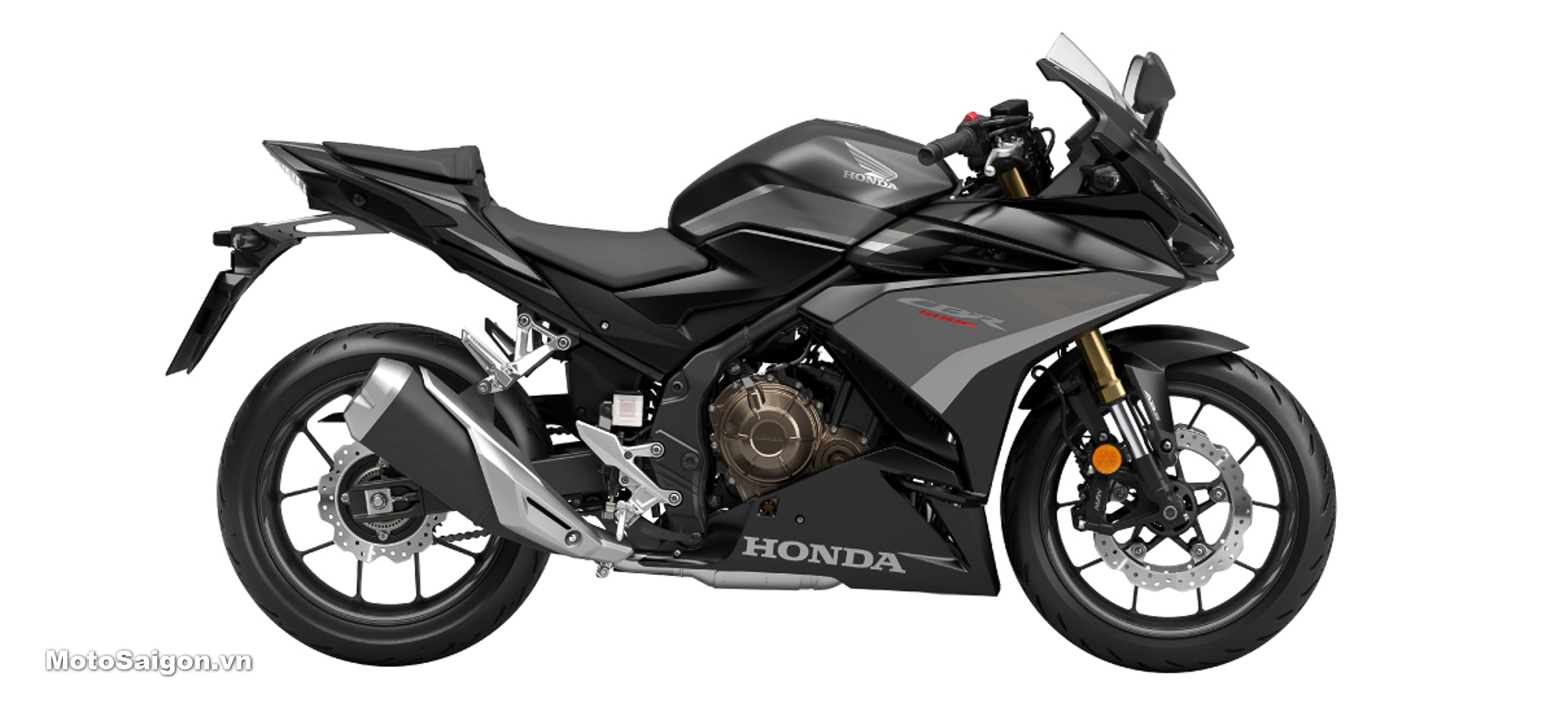 Honda công bố giá xe CBR500R CB500X CB500F 2022 trang bị phuộc Showa cao cấp