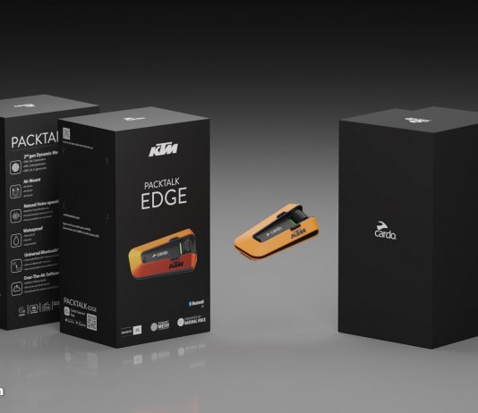 KTM hợp tác Cardo ra mắt tai nghe Packtalk Edge dành cho các bikers đam mê KTM