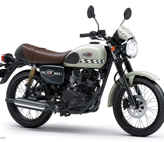 Kawasaki W175 Cafe Racer 2023 phiên bản mới đã có giá xe