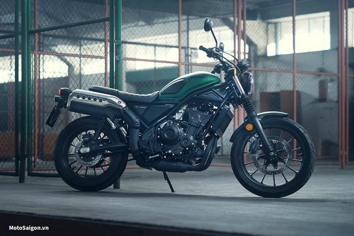 Honda CL500 biến thể Scrambler của Rebel 500 đã ra mắt Motosaigon