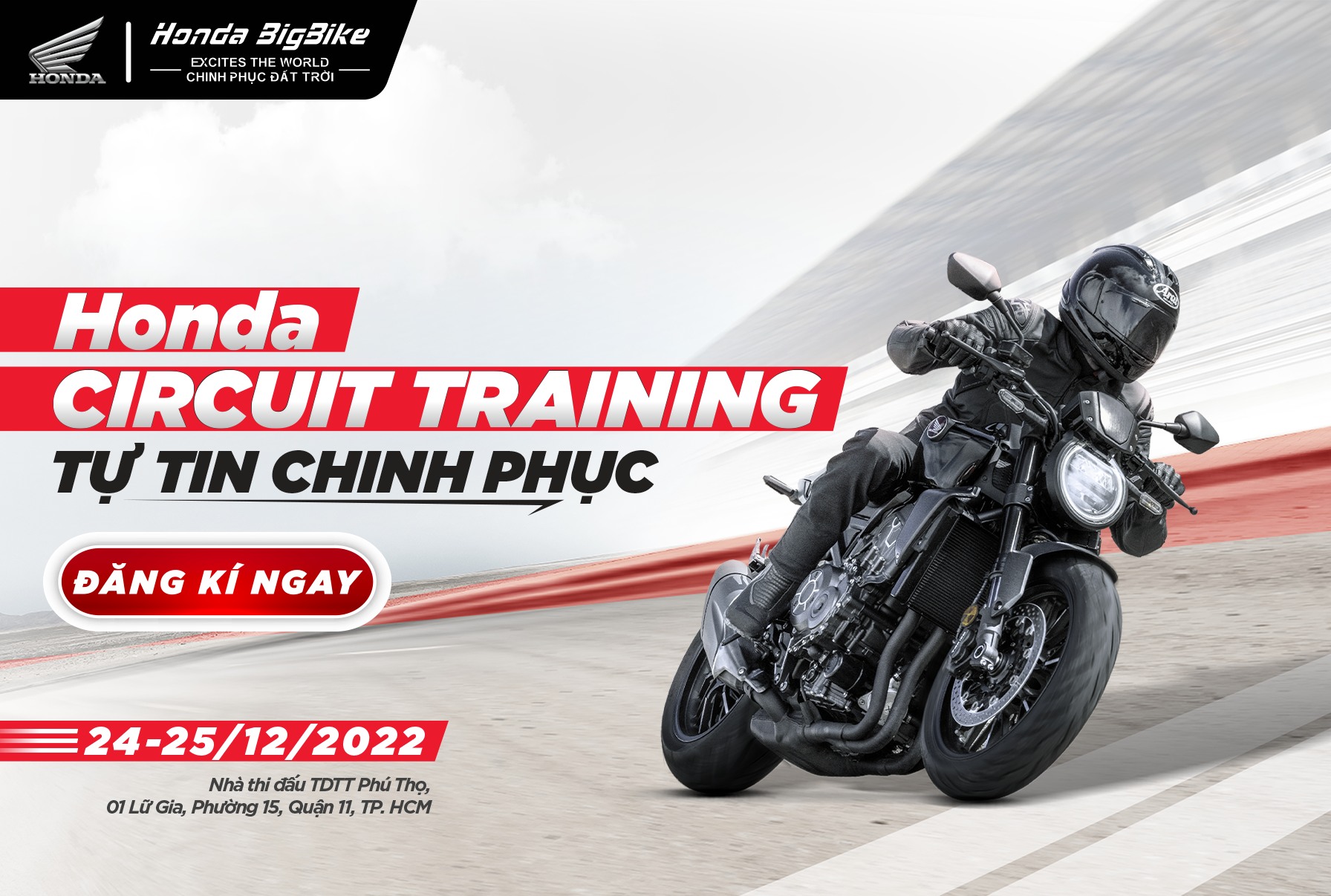 Hướng dẫn đăng ký chương trình đào tạo kỹ năng lái xe moto pkl Honda