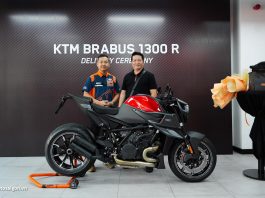 Vợ chồng Di Băng Quốc Vũ bất ngờ tậu siêu phẩm KTM Brabus 1300 R