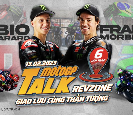 Revzone Yamaha Motor mời 2 tay đua MotoGP Fabio & Franco về Việt Nam