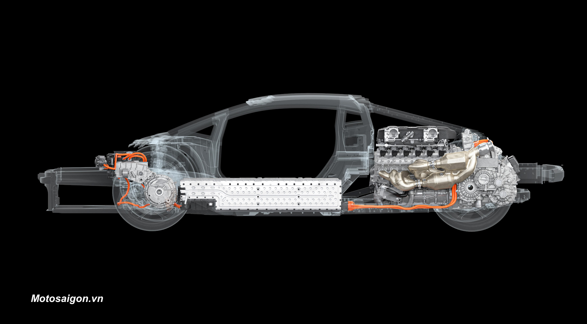 Lamborghini LB744 và sức mạnh đến từ công nghệ khung gầm mới mang trọng lượng tối ưu