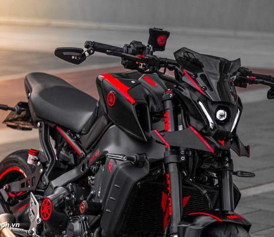 Yamaha MT-09 độ cánh gió nhiều đồ chơi đáng giá