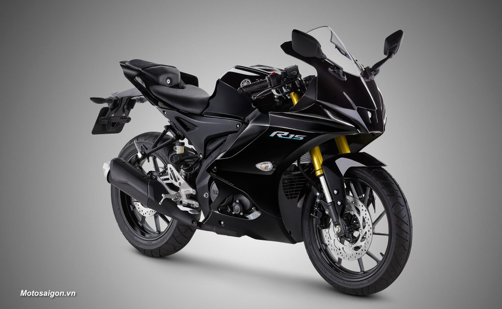 Yamaha ra mắt R15 v4 2023 màu đen vàng Dark Knight - Motosaigon