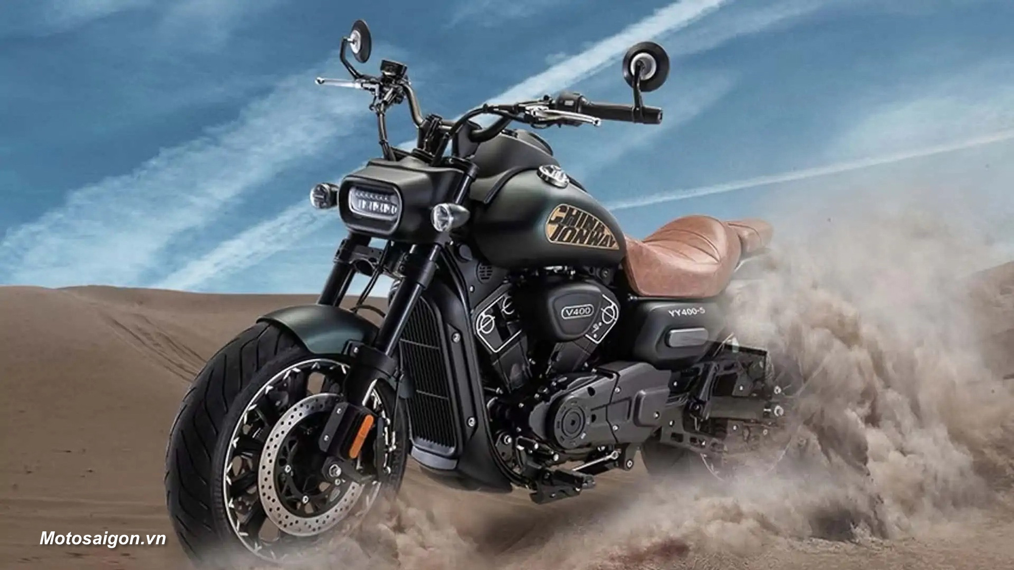 China Jonway YY 400 “nhái” trắng trợn Harley-Davidson và Indian