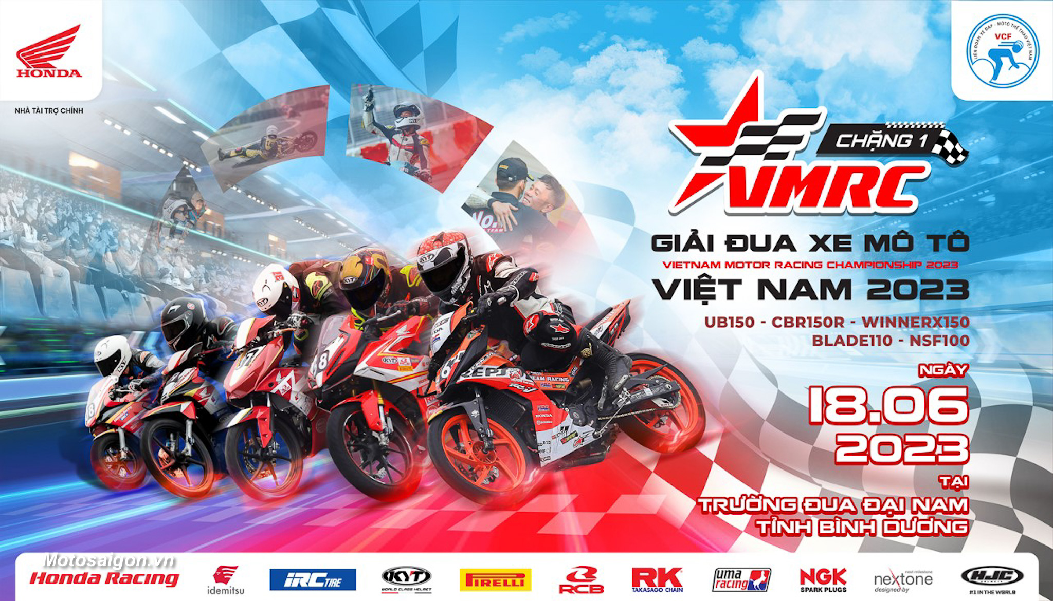 VMRC 2023 | Giải đua xe Mô tô Việt Nam chính thức khởi động với Chặng 1 tại Bình Dương