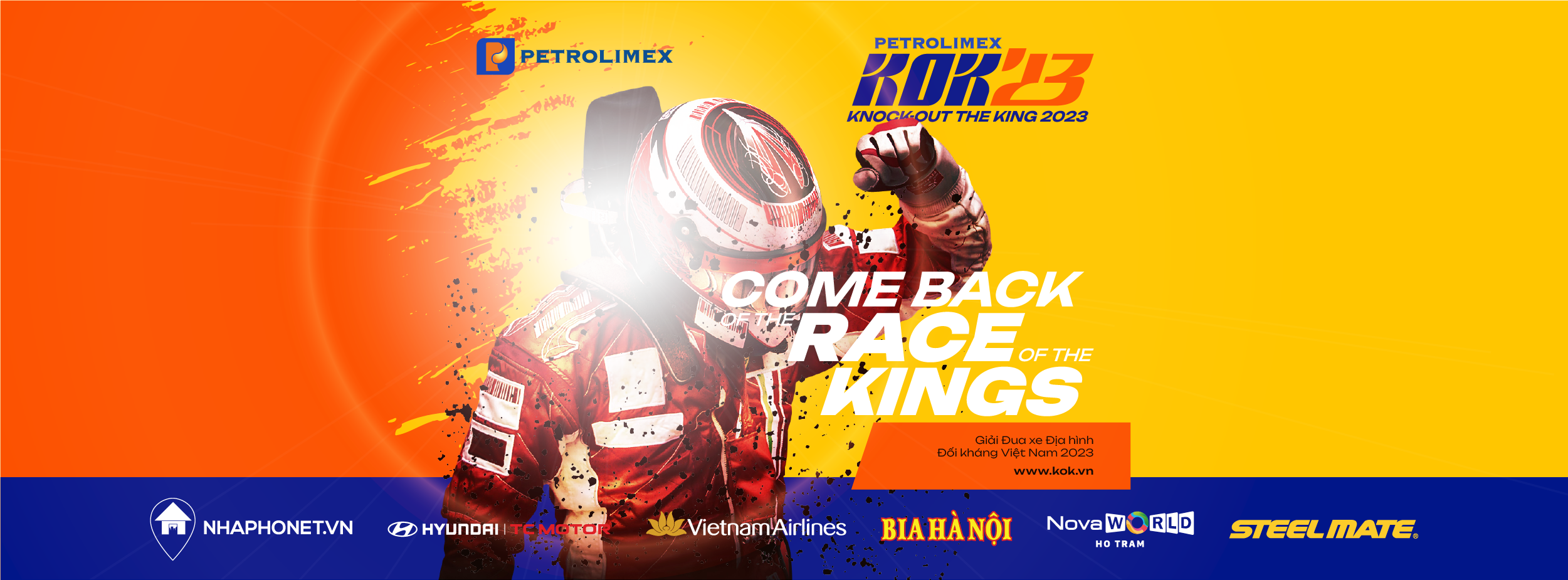 Giải đua xe địa hình KOK 2023 - Knock Out The King công bố kết quả