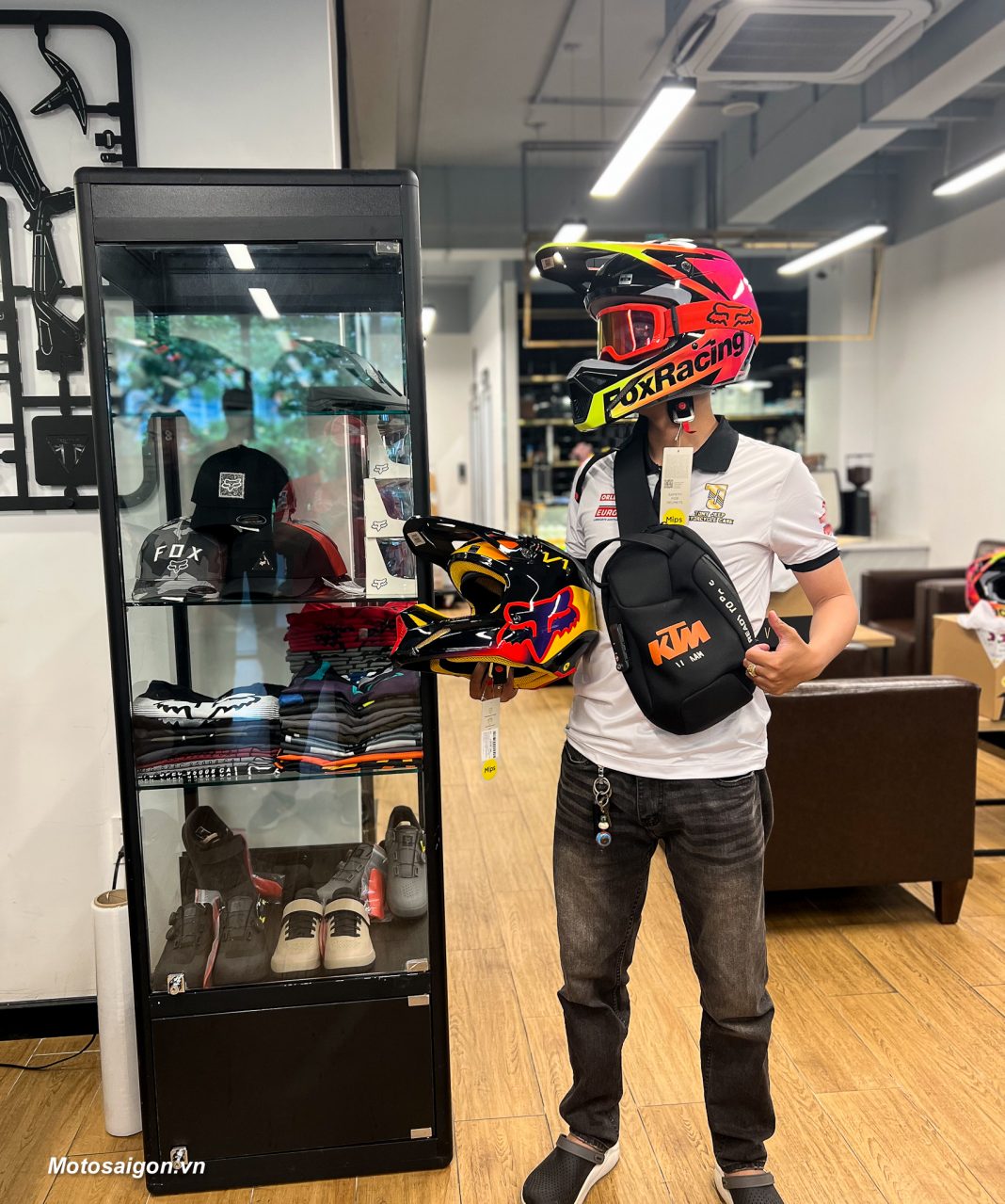 FOX Racing V1 Statk nón bảo hiểm dòng Motocross cao cấp đã về Việt Nam ...