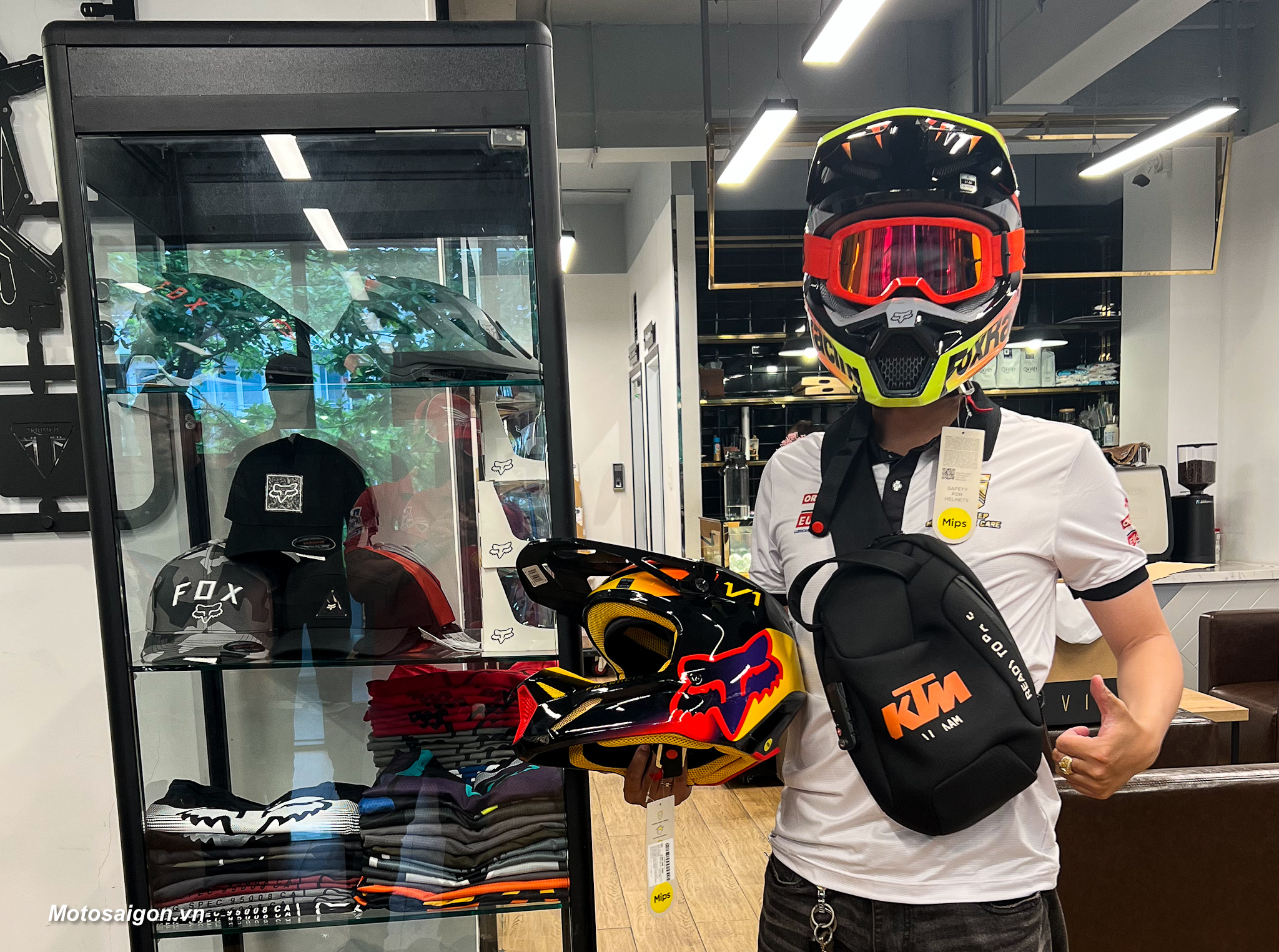 Fox Racing V1 Statk Nón Bảo Hiểm Dòng Motocross Cao Cấp Đã Về Việt Nam -  Motosaigon